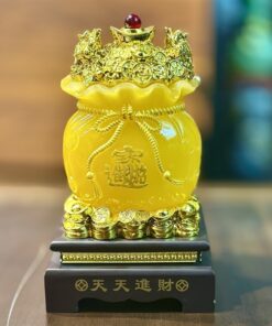 Túi Tiền Vàng Màu Vàng Chiêu Tài