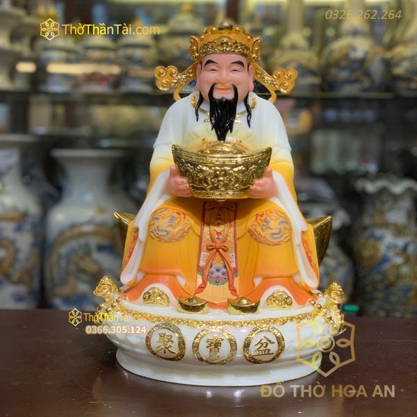 Tượng Thần Tiền/ Thần Phát Đá Vàng TD10
