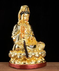 Tượng Phật Quan Âm Dát Vàng