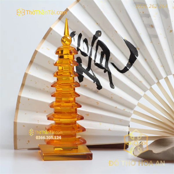 Tháp Văn Xương Pha Lê Vàng