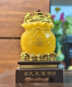 Túi Tiền Vàng Màu Vàng Chiêu Tài