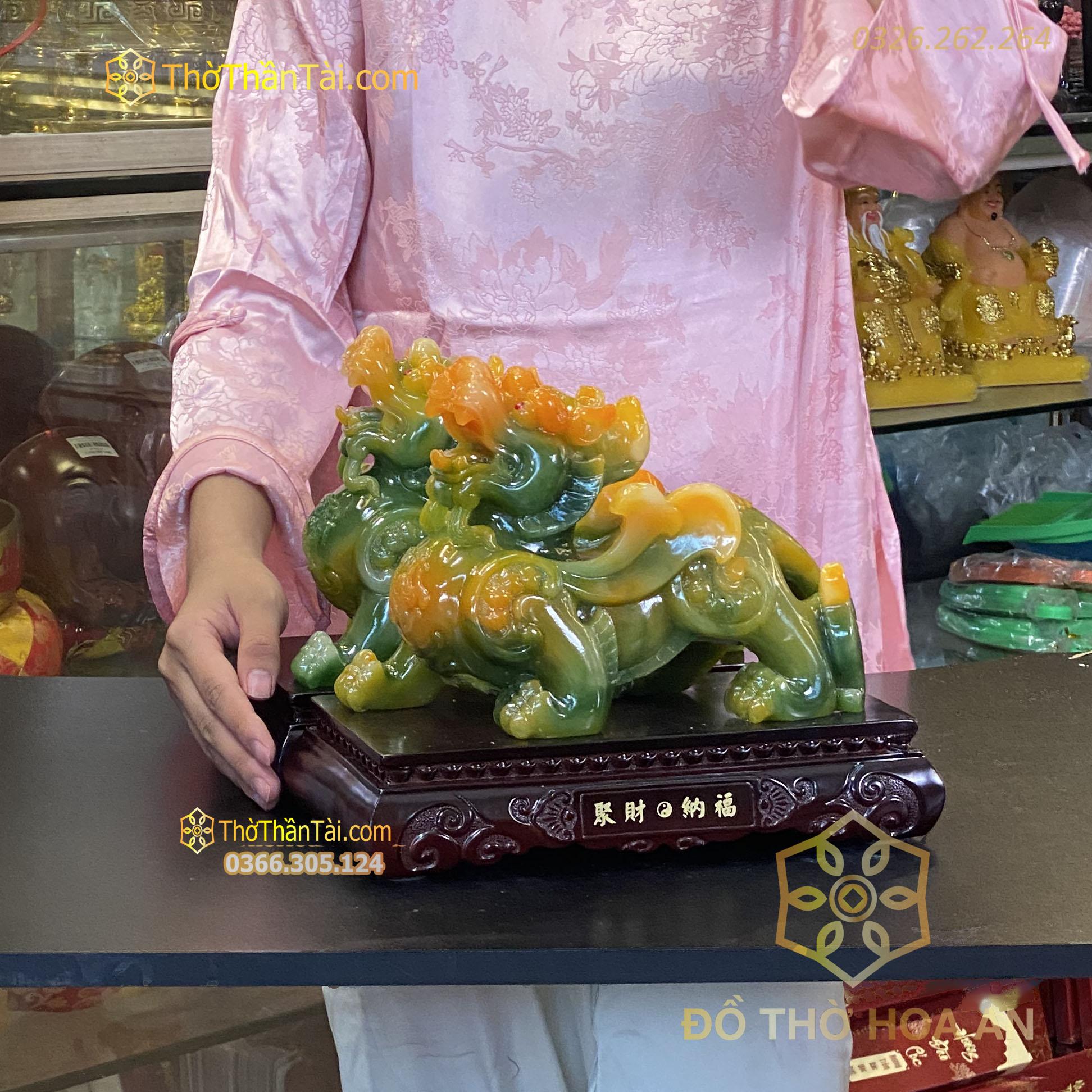 Cặp Tỳ Hưu Trấn Trạch Tụ Tài