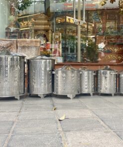 Lò Hóa Vàng Inox Tròn Dày