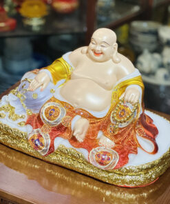 Tượng Di Lặc Hiệu Ứng Đồng Đỏ