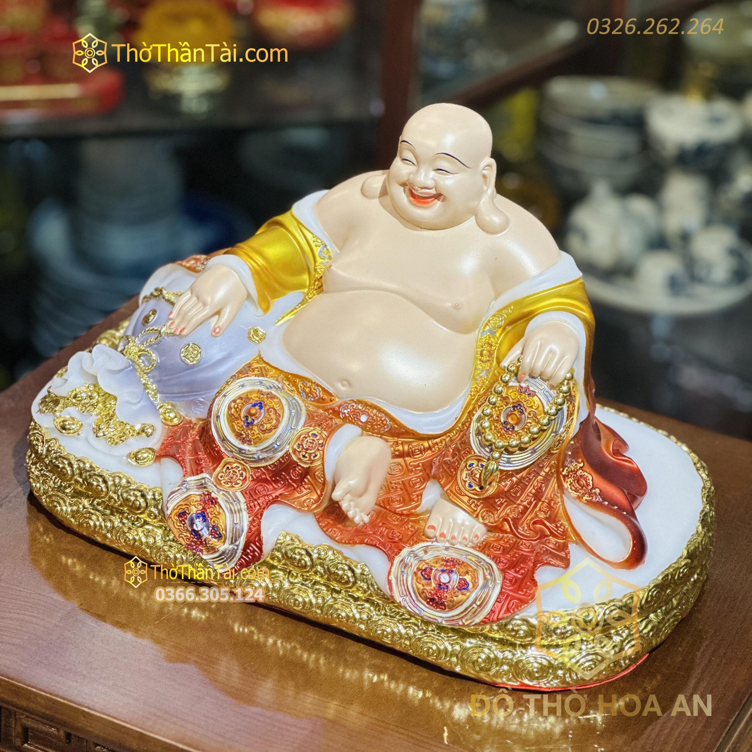 Tượng Di Lặc Hiệu Ứng Đồng Đỏ