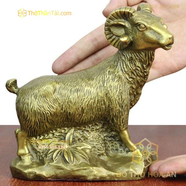 Linh Vật Dê Đồng Phong Thủy