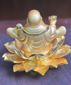 Tượng Di Lặc Tọa Sen Đặt Ô Tô-Bàn Làm Việc