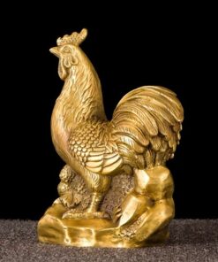 Tượng Linh Vật Gà Đồng Phong Thuỷ