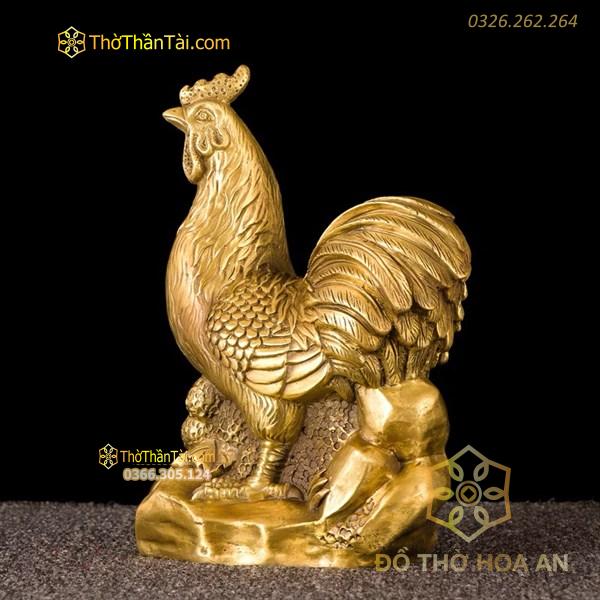 Tượng Linh Vật Gà Đồng Phong Thuỷ