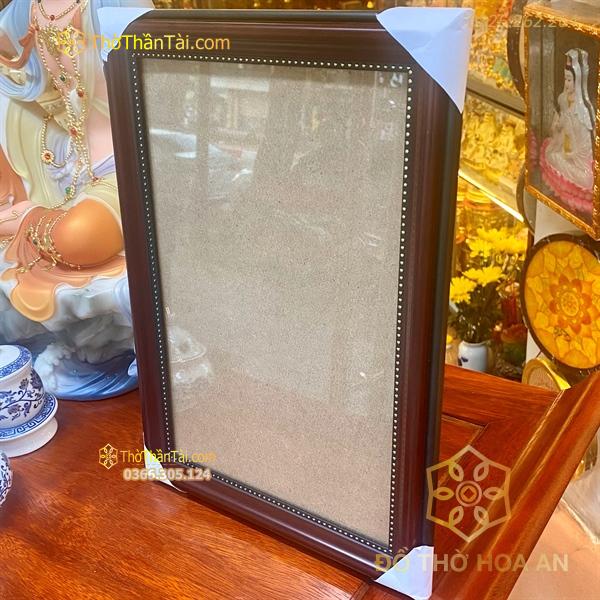 Khung Ảnh Thờ Treo Nhựa Đen