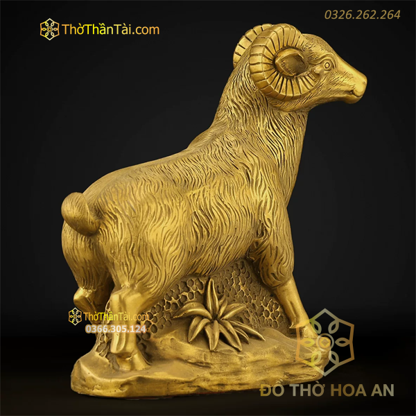 Linh Vật Dê Đồng Phong Thủy