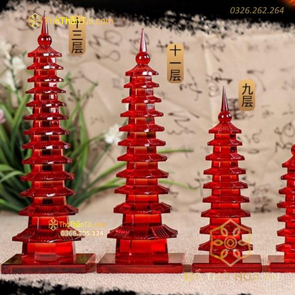 Tháp Văn Xương Pha Lê Đỏ