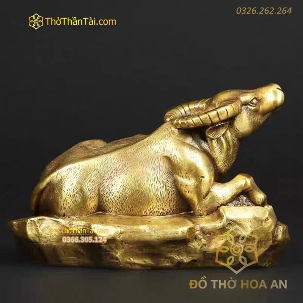 Linh Vật Trâu Đồng Phong Thủy