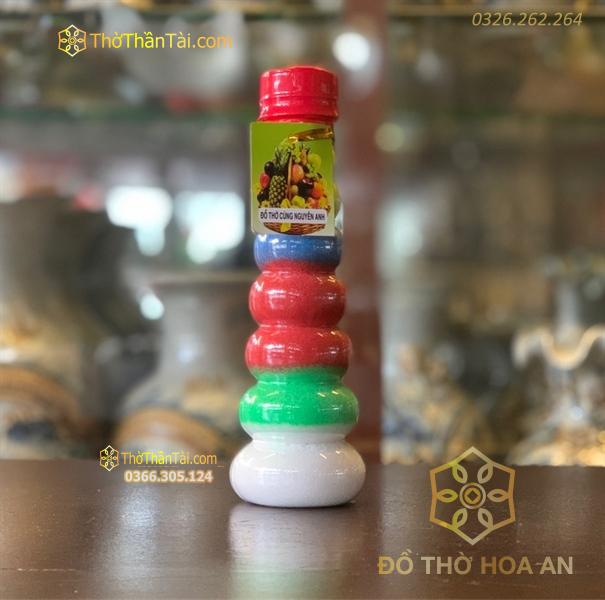 Chai Muối Ngũ Sắc Phong Thủy