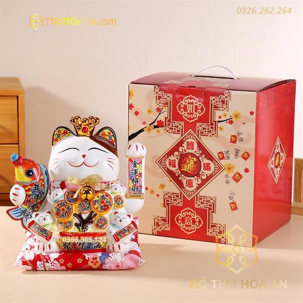 Mèo Thần Tài Đế Vương Thiên Niên Hữu Dư