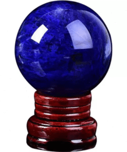 Quả Cầu Màu Xanh Biển Obsidian