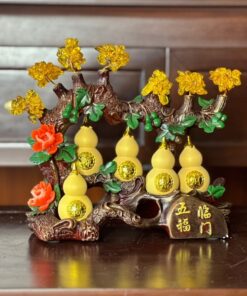 Ngũ Hồ Lô Vàng Kim Phong Thủy