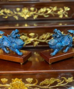Tỳ Hưu Đồng Đài Loan Màu Xanh Lam