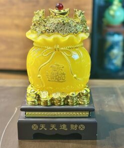 Túi Tiền Vàng Màu Vàng Chiêu Tài