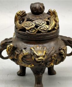 Đốt Trầm Đồng Song Long Cưỡi Mây