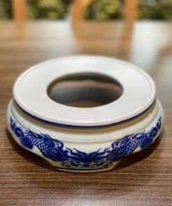 Chân Đế Bát Hương Sứ Men Ngọc