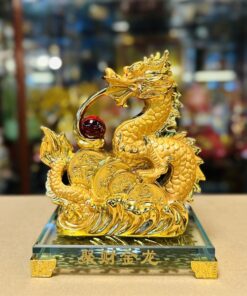 Tượng Rồng Dây Tiền Đế Kính