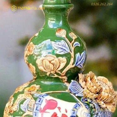 Hồ Lô Hút Lộc Tài Lộc Đắp Nổi
