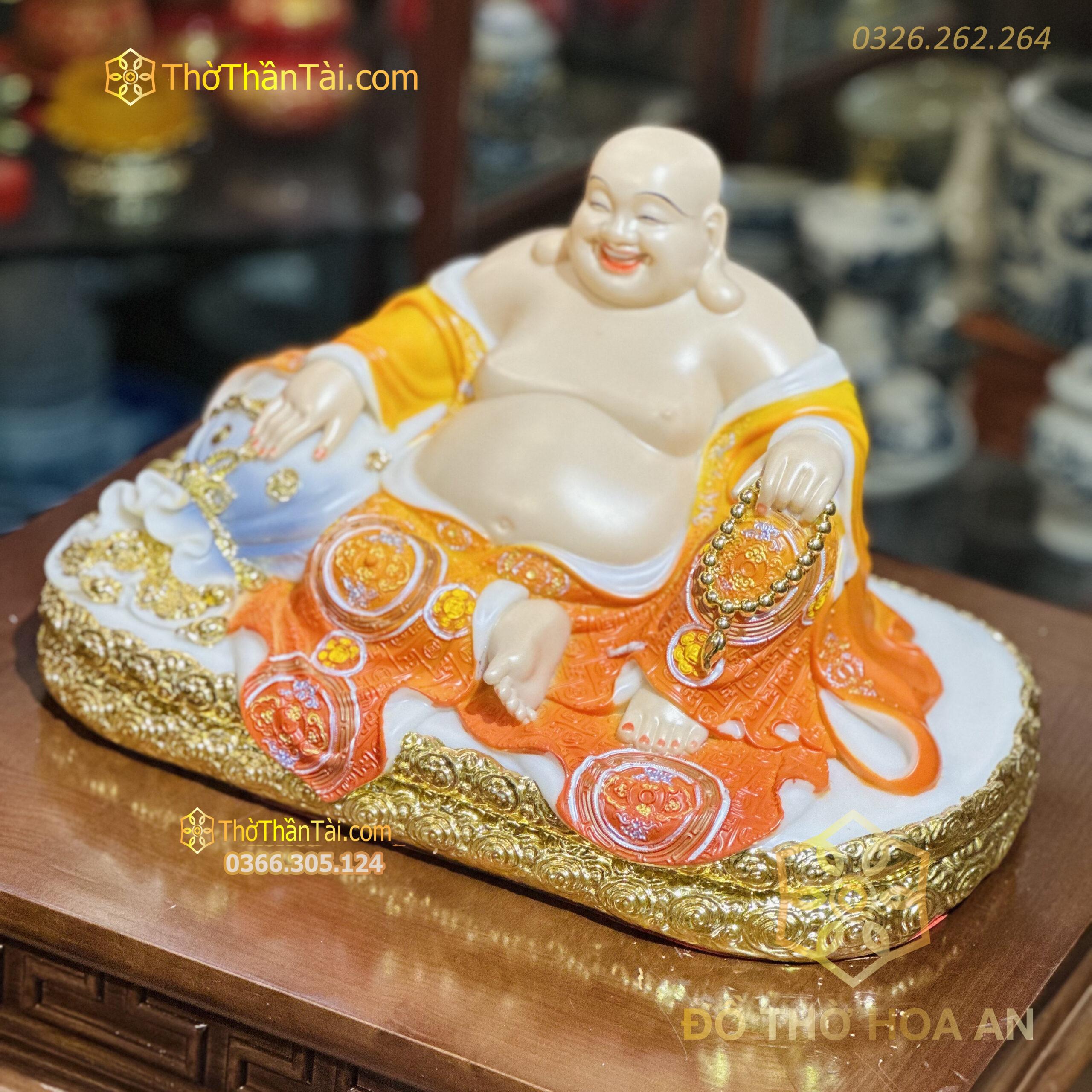 Tượng Di Lặc Hiệu Ứng Đồng Cam