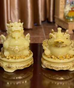Tỳ Hưu Đá Vàng Thạch Anh