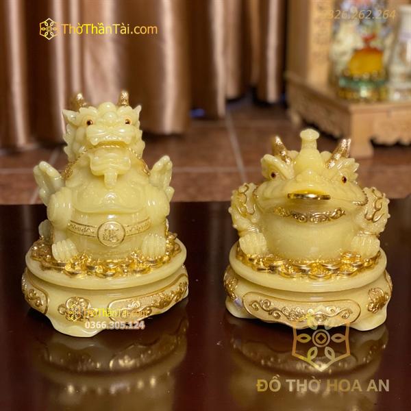 Cóc Thiềm Thừ Đá Vàng Thạch Anh