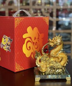 Tượng Rồng Dây Tiền Đế Kính