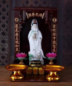 Tượng Quan Âm Tọa Sen