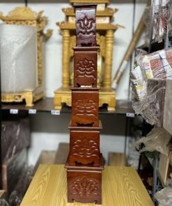 Nhất Sơn/Đế Vuông/Đôn Gỗ Hương Vuông