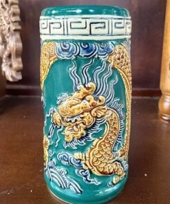 Ống Hương Men Xanh Lục Bảo