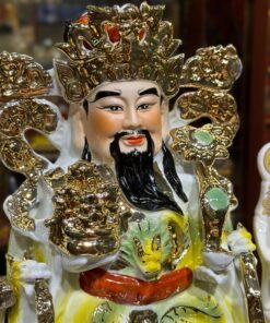 Tượng Thần Phát/ Tượng Thần Tiền Triệu Công Minh Sứ Dát Kim