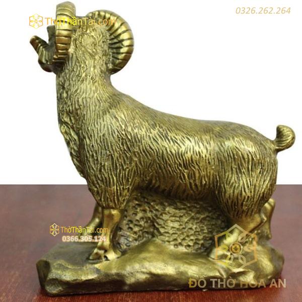 Linh Vật Dê Đồng Phong Thủy