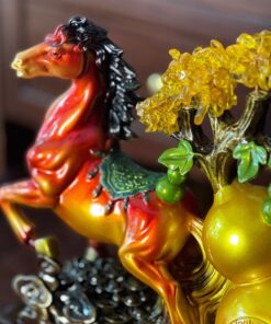 Ngựa Kéo Hồ Lô Phong Thủy