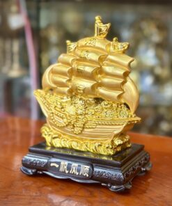 Thuyền Buồm Vàng Kim Nhỏ
