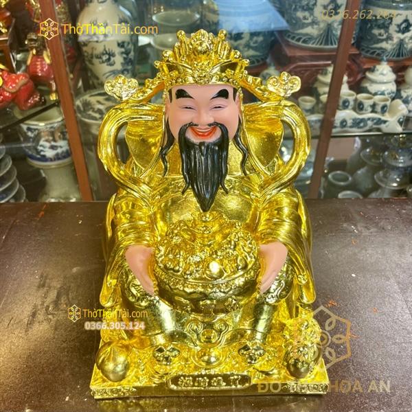Tượng Thần Phát/ Triệu Công Minh Dát Vàng