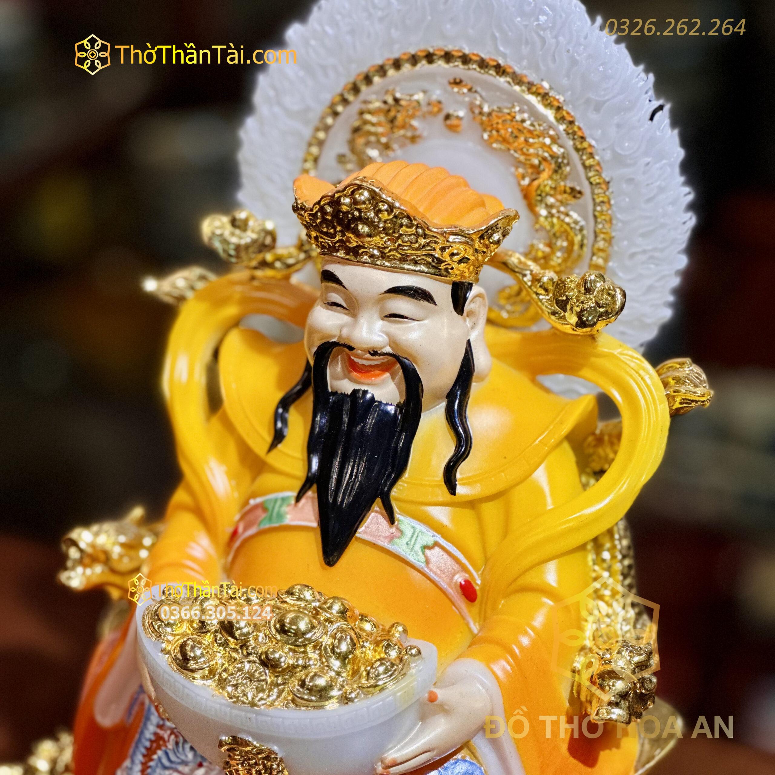 Tượng Thần Tiền Triệu Công Minh Địa Hiệu Ứng Đồng Cam