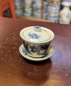 Bát Sâm/Bát Nước Men Men Rạn Vẽ