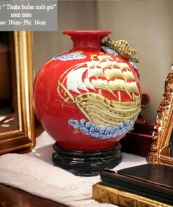 Bình Hút Lộc Thuận Buồm Xuôi Gió Đắp Nổi