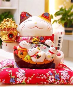 Mèo Thần Tài Tài Thông Tứ Hải