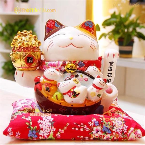 Mèo Thần Tài Tài Thông Tứ Hải