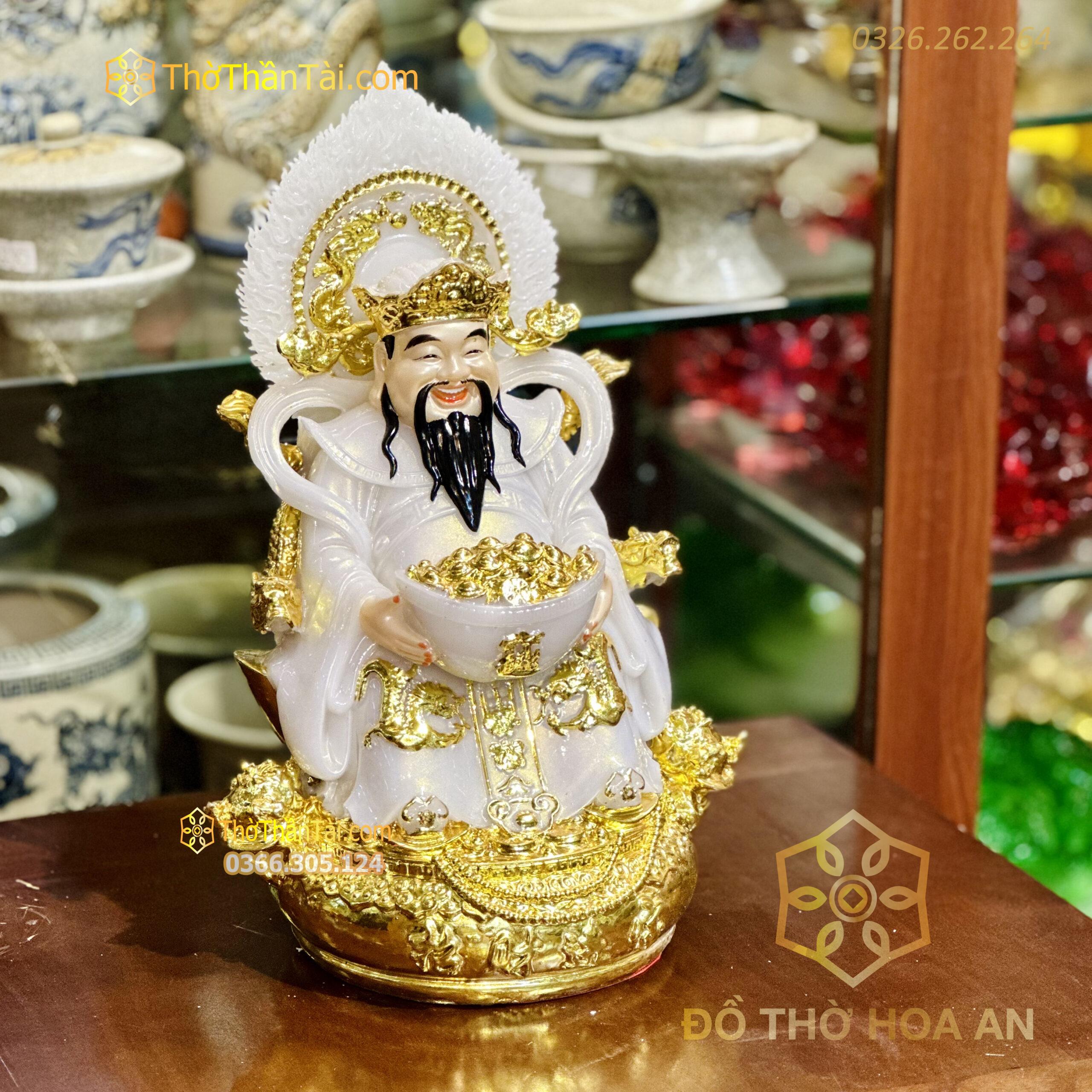 Tượng Thần Tiền Triệu Công Minh Địa Hiệu Ứng Đồng Trắng