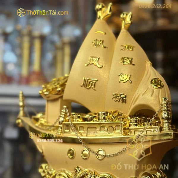 Thuyền Buồm Chiêu Tài Vàng Kim