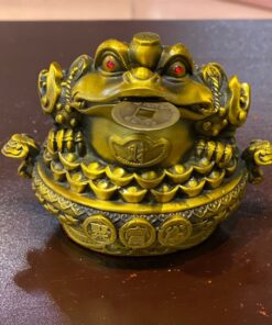 Cóc Thiềm Thừ Đồng Hũ Tài Lộc