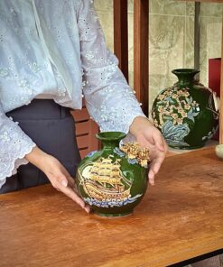 Bình Hút Lộc Thuận Buồm Xuôi Gió Đắp Nổi