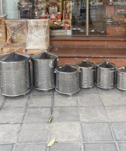Lò Hóa Vàng Inox Tròn Dày