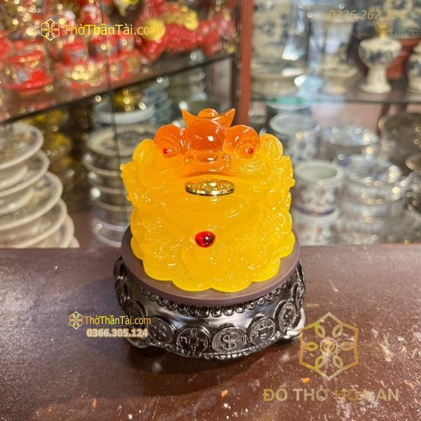 Cóc/Thiềm Thừ Phong Thuỷ Đế Xoay Vàng